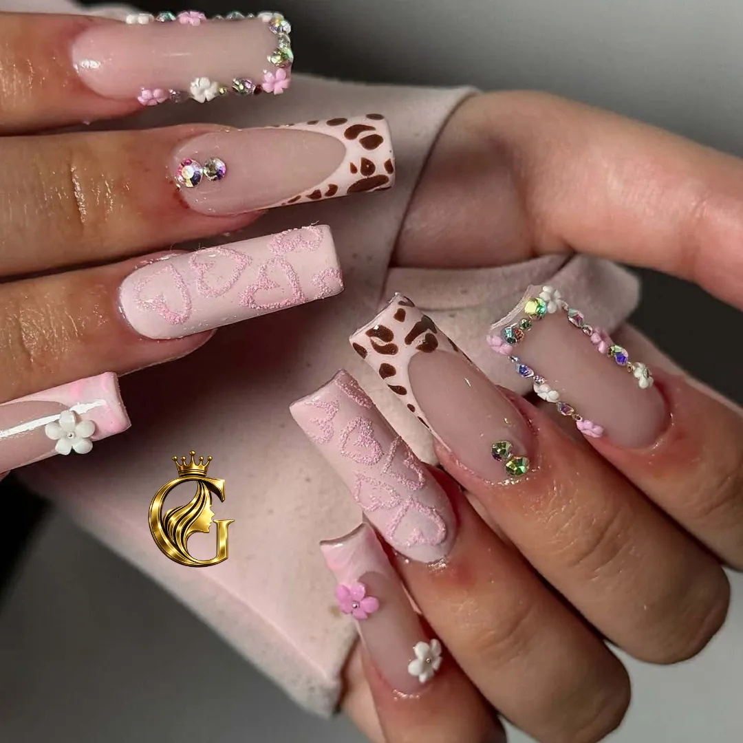 Luxury Acrylic Set — Classic deep elegance and flawless finish