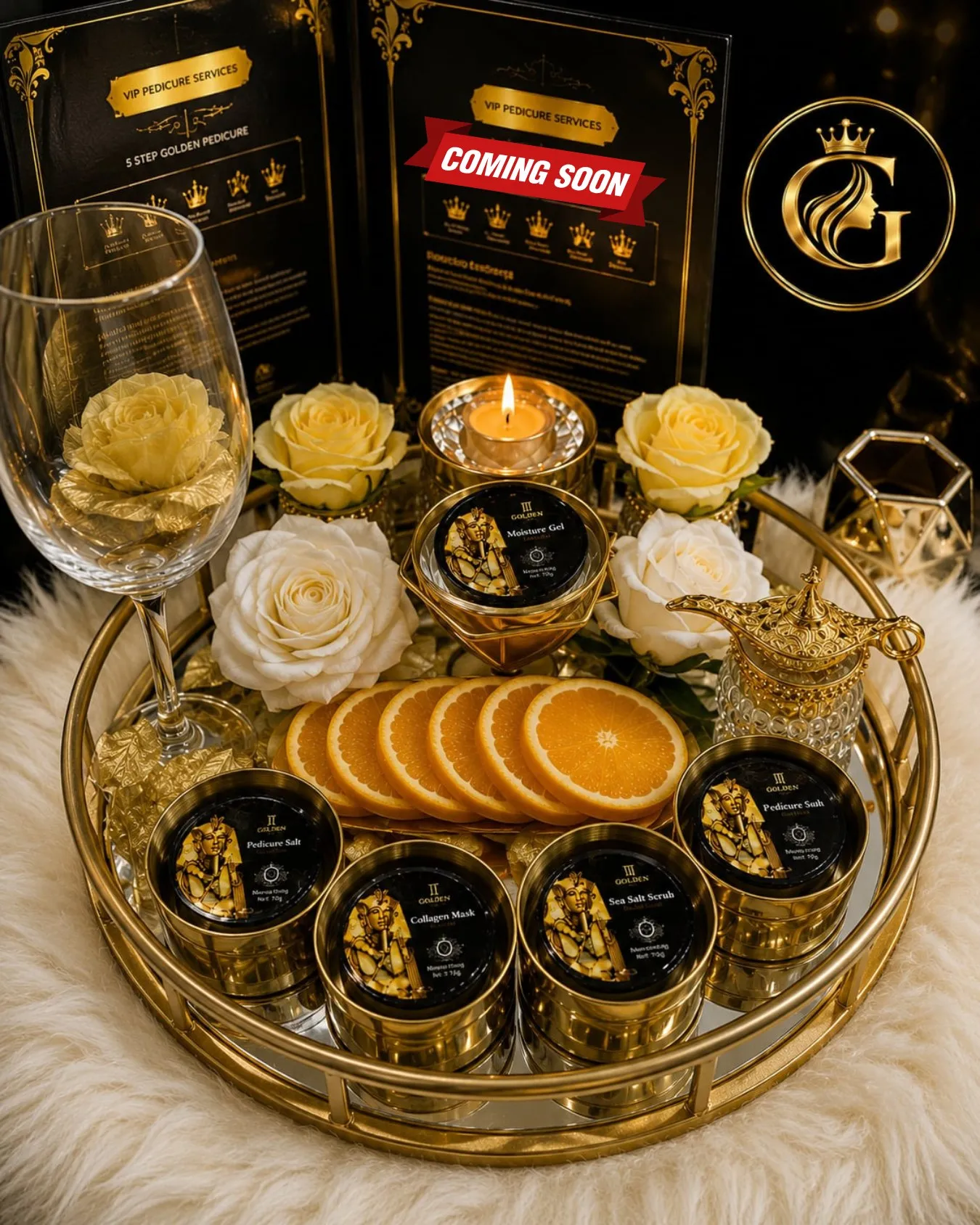 Gloss Nail Bar Luxury Interior