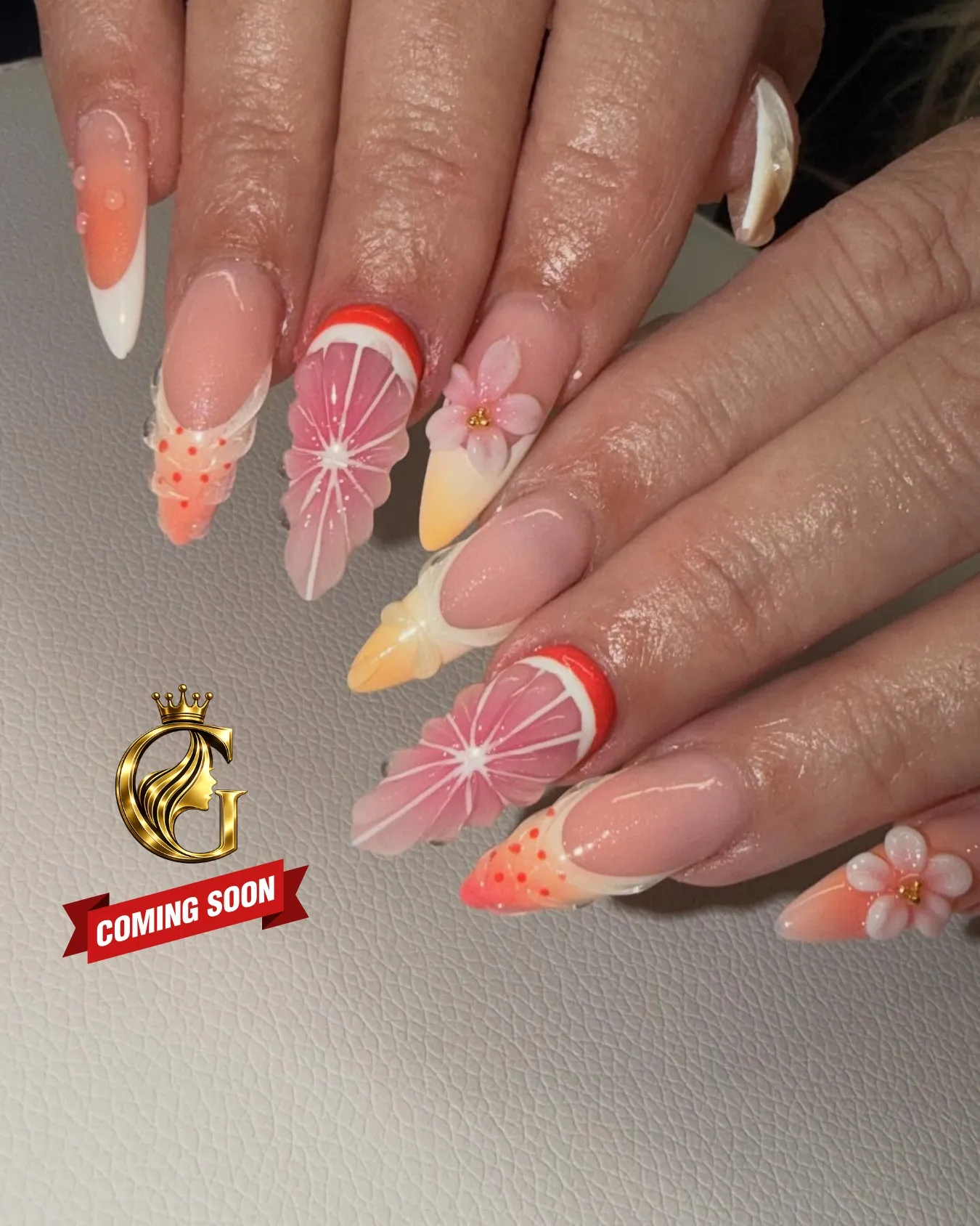 Finished Luxury Nails Set