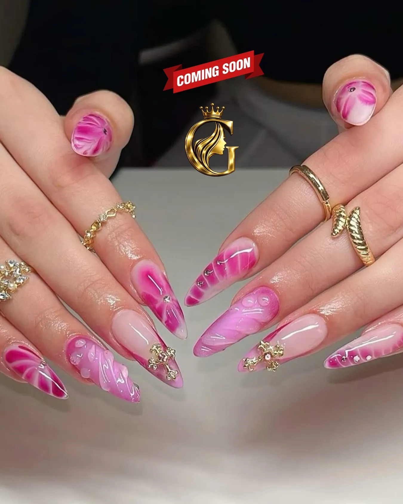 Gloss Nail Bar 3D Nail Configurator Preview
