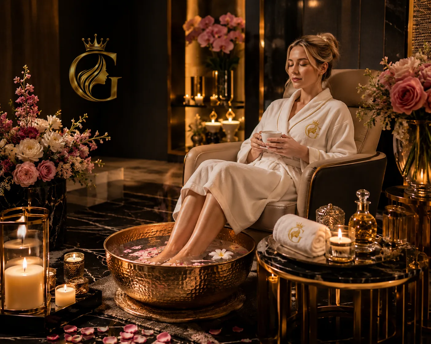 Luxury treatment room